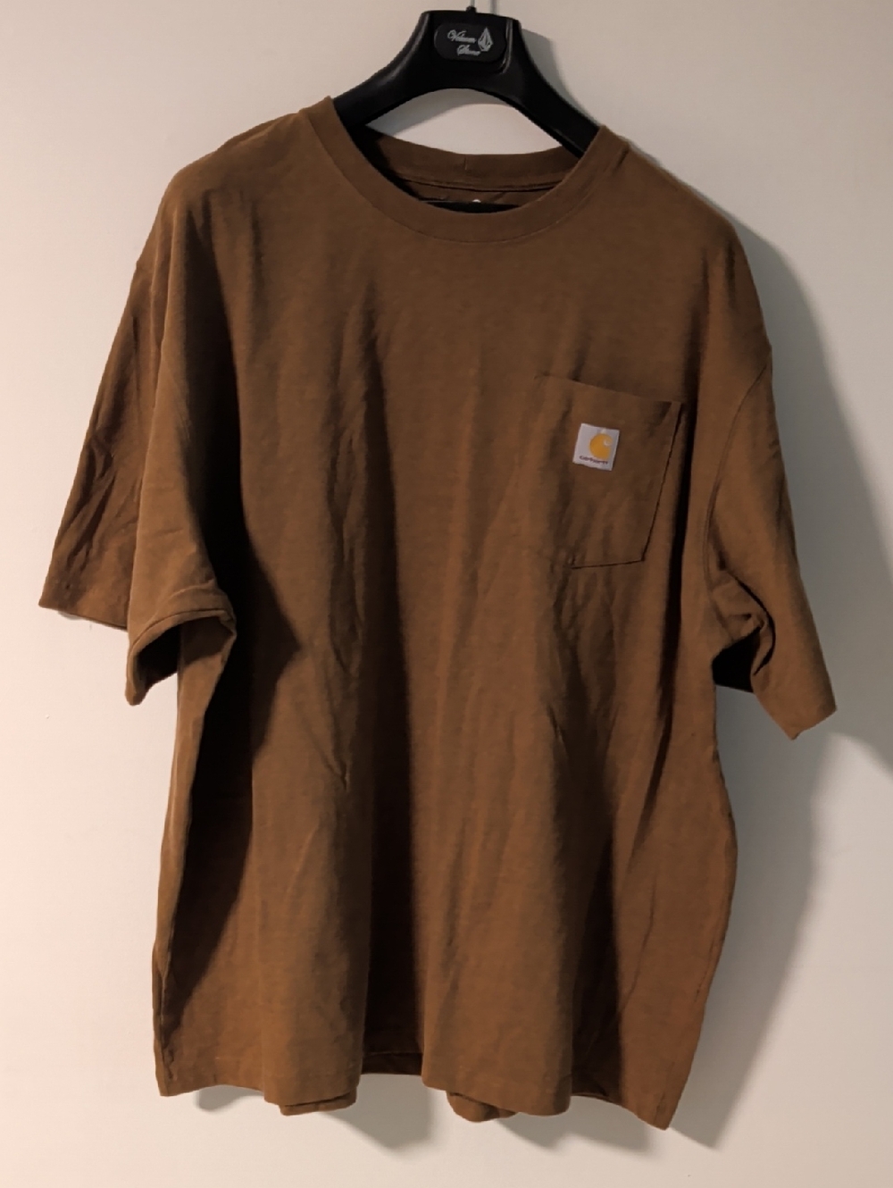 Carhartt Brown Short-Sleeve Loose Fit Pocket Tee 2XL